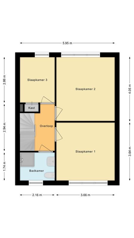 Beelstraat 11 Floorplan Blur 1