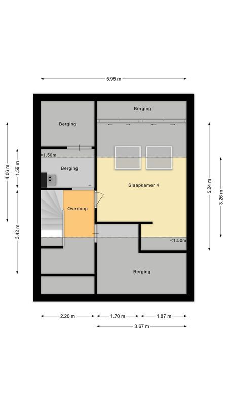 Beelstraat 11 Floorplan Blur 3
