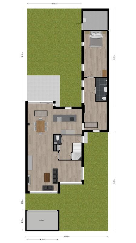 Schout Backstraat 18 Floorplan Blur 3