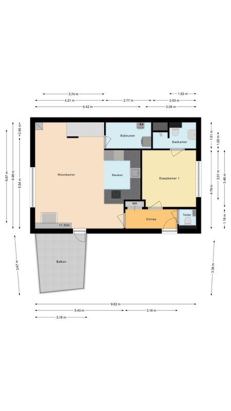 Nieuwendijk 7 - A Floorplan Blur 0