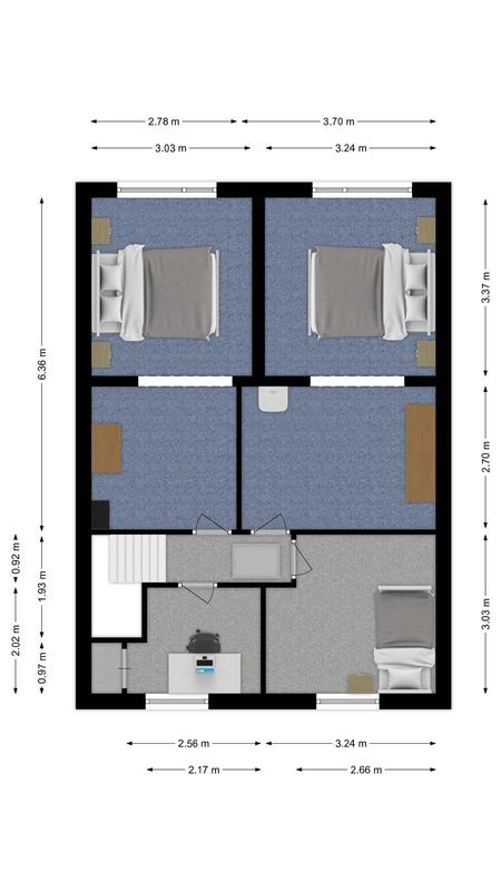 Pastoor Sprangersstraat 2 Floorplan Blur 1