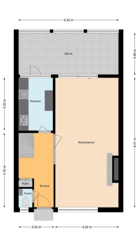 van de Spiegelhof 14 Floorplan Blur 0