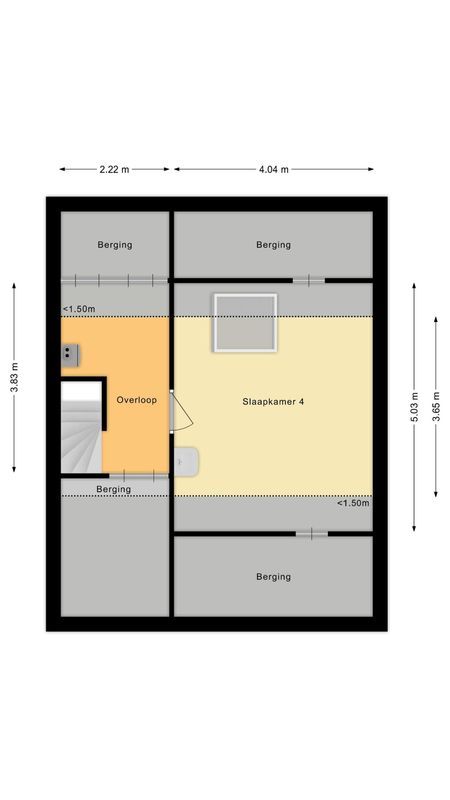 van de Spiegelhof 14 Floorplan Blur 3