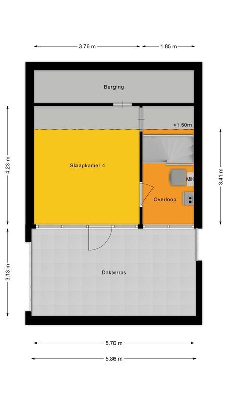 Marnix Gijsenstraat 7 Floorplan Blur 3