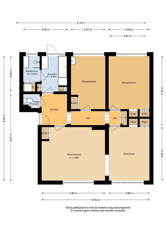Planciusplein 18 Floorplan Blur 0