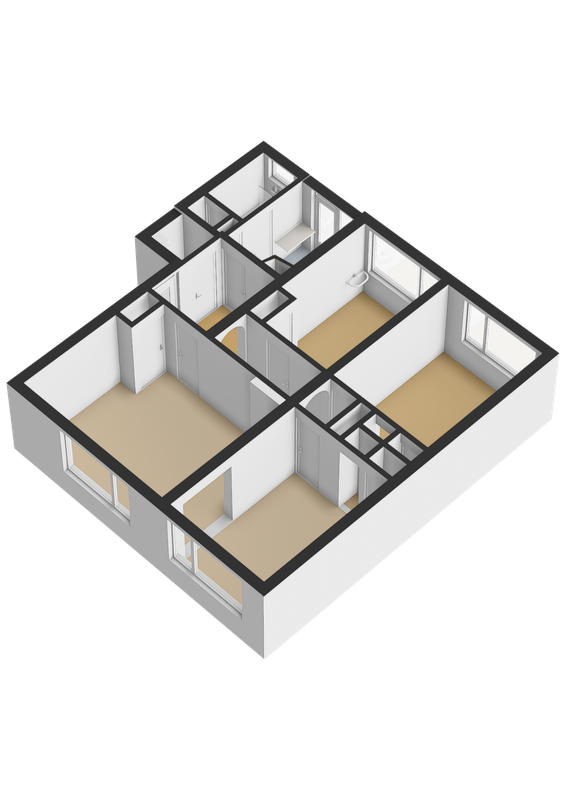 Planciusplein 18 Floorplan Blur 1