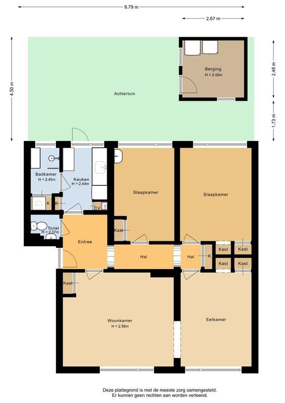 Planciusplein 18 Floorplan Blur 2