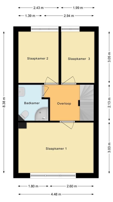 Margrietstraat 59 Floorplan Blur 1