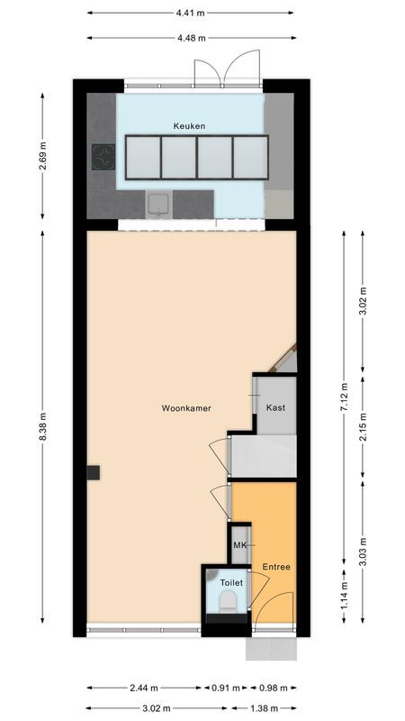 Margrietstraat 59 Floorplan Blur 0