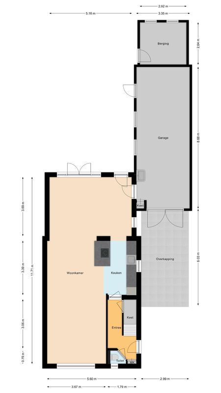 van der Puttstraat 38 Floorplan Blur 1
