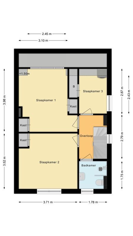 van der Puttstraat 38 Floorplan Blur 2