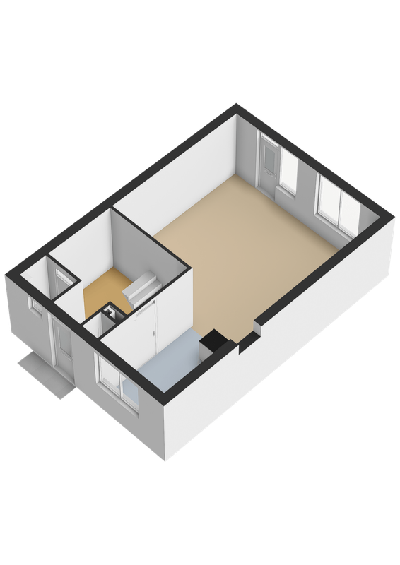 Ambachtenlaan 133 Floorplan Blur 1