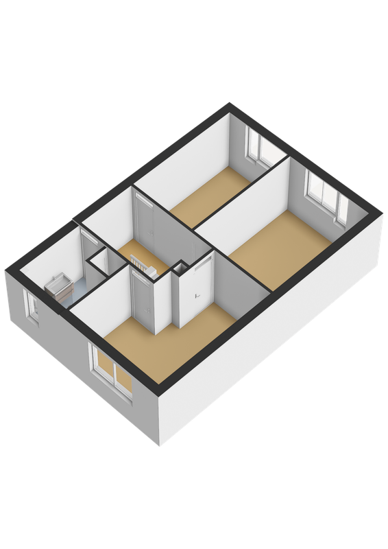Ambachtenlaan 133 Floorplan Blur 3