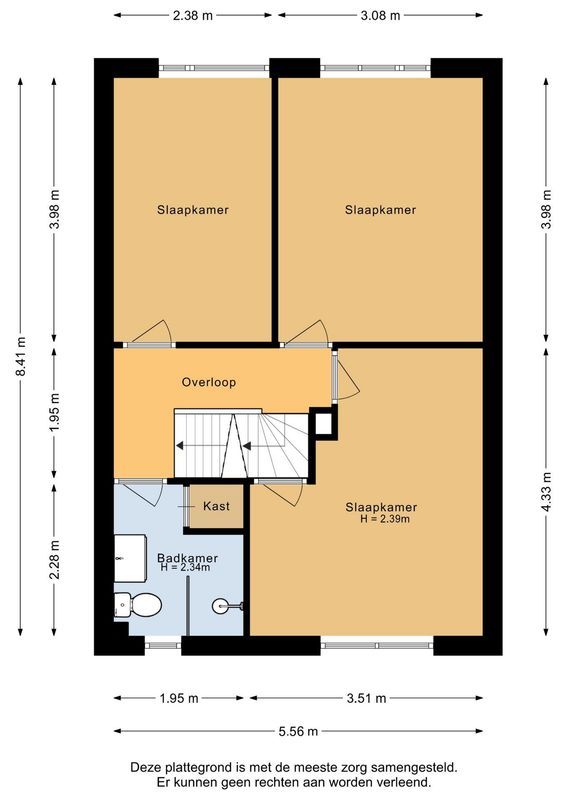 Ambachtenlaan 133 Floorplan Blur 2