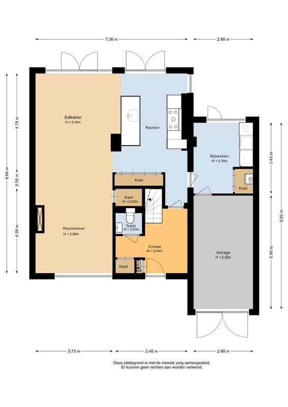 Vrijheidstraat 3 Floorplan Blur 1