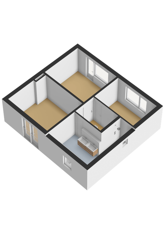 Vrijheidstraat 3 Floorplan Blur 4