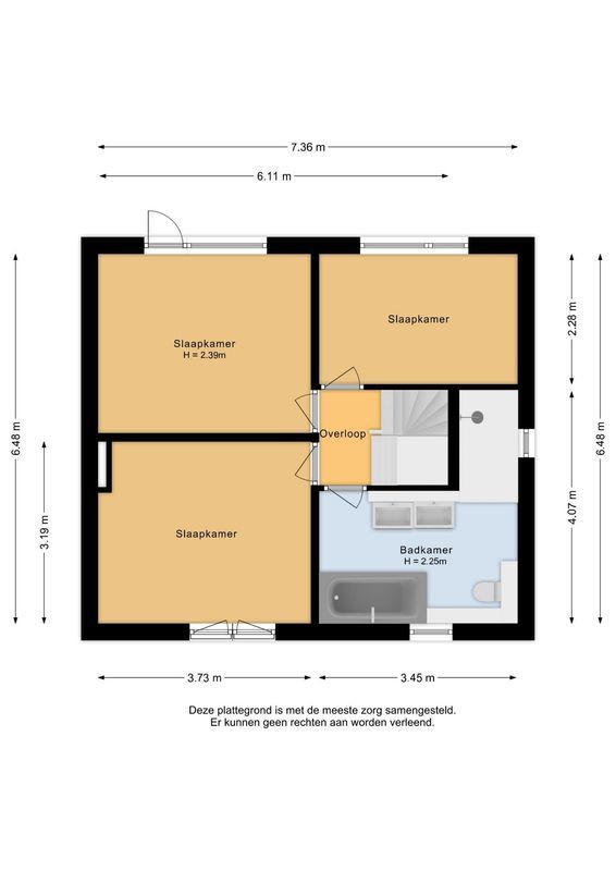 Vrijheidstraat 3 Floorplan Blur 3