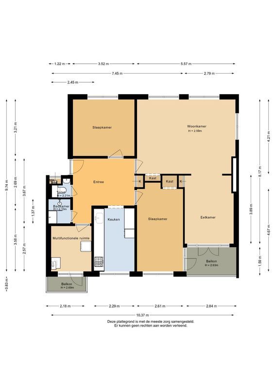 Mgr. Frenckenstraat 32 - B Floorplan Blur 0