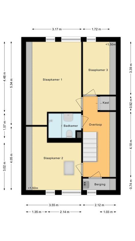 Steenakkerplein 17 Floorplan Blur 1