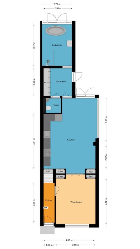Emmastraat 35 Floorplan Blur 0