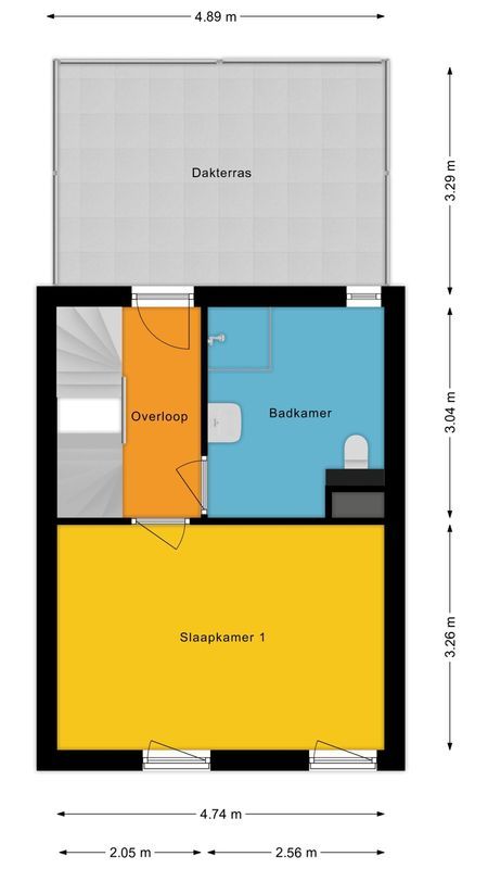 Reggestraat 63 Floorplan Blur 1