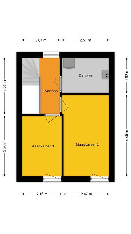 Reggestraat 63 Floorplan Blur 3