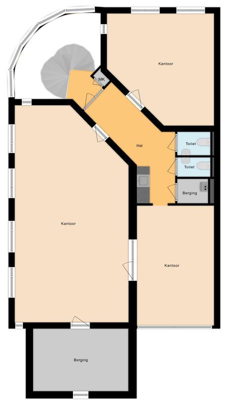 Hoofdstraat 53 - A Floorplan Blur 0