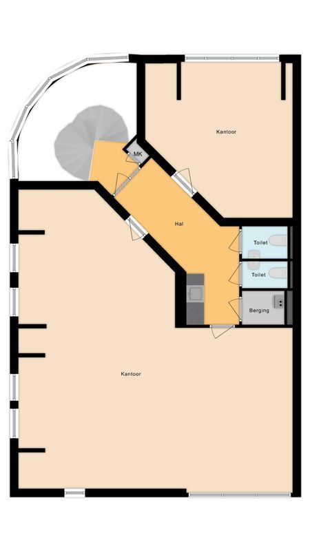Hoofdstraat 53 - A Floorplan Blur 1