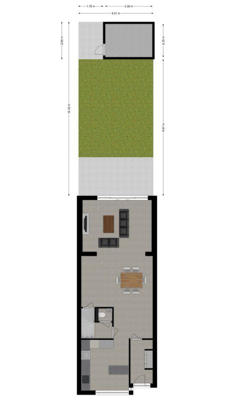 Spakenburglaan 120 Floorplan Blur 3