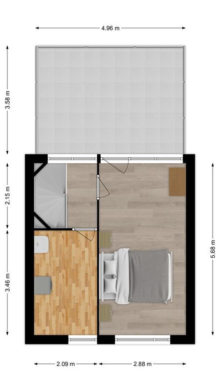 Spakenburglaan 120 Floorplan Blur 2