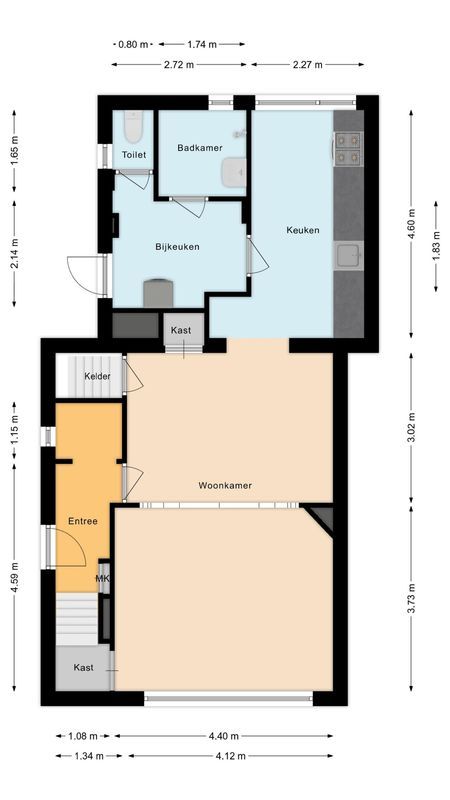 Oranjestraat 101 - A Floorplan Blur 0