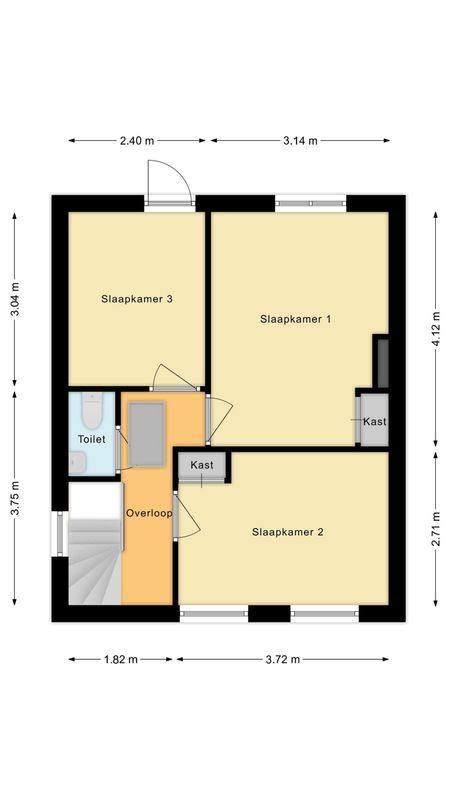 Oranjestraat 101 - A Floorplan Blur 1