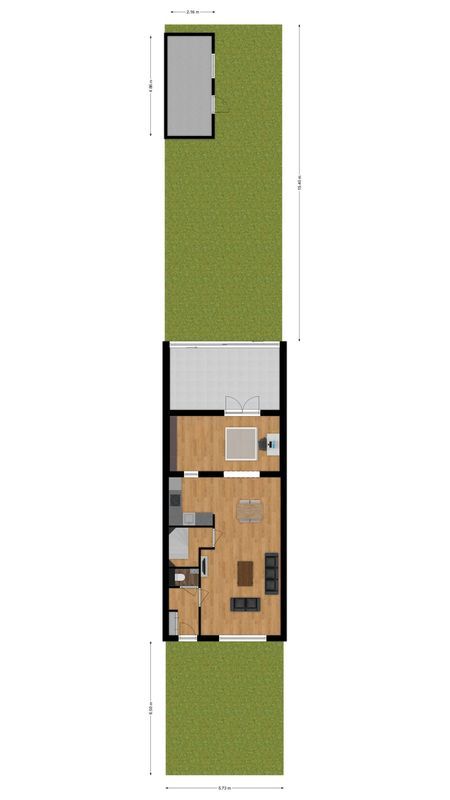 Delfgauwstraat 22 Floorplan Blur 2