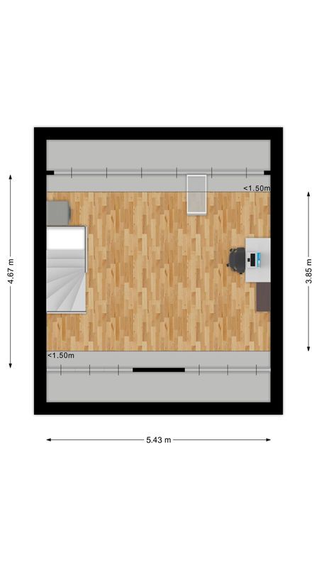 Delfgauwstraat 22 Floorplan Blur 3