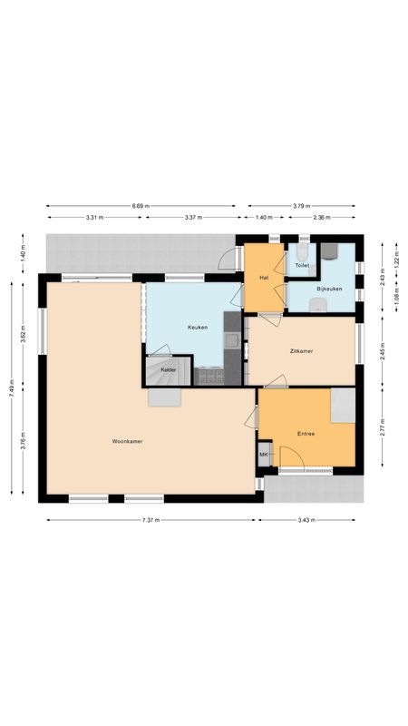 Gagelveld 3 Floorplan Blur 1