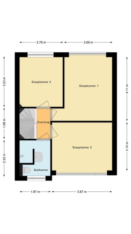 Steurstraat 21 Floorplan Blur 1