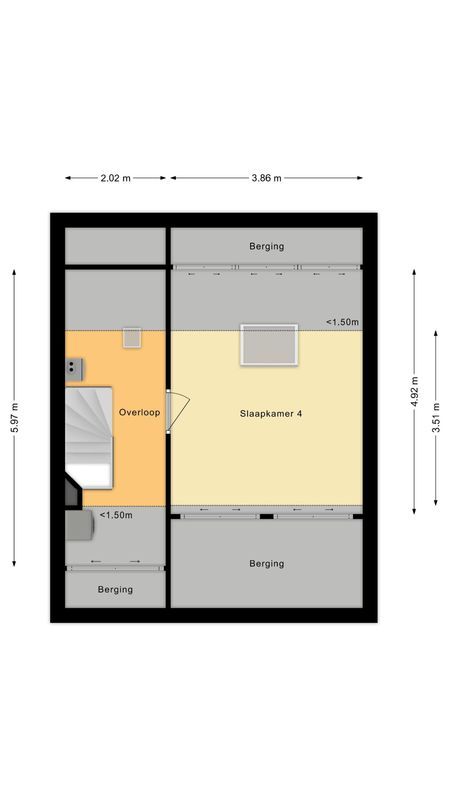 Steurstraat 21 Floorplan Blur 3