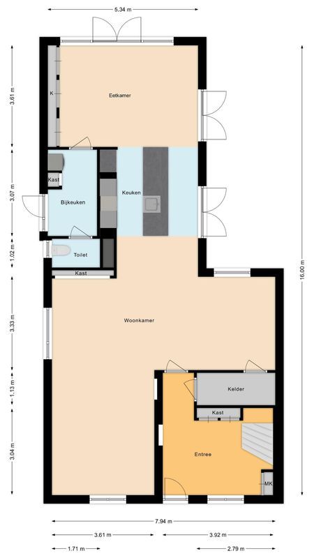 Hoofdstraat 80 Floorplan Blur 1