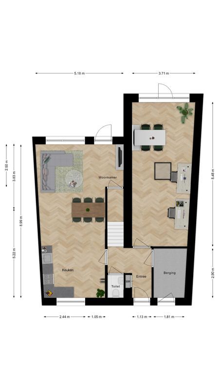 Rijwoning (Bouwnr. 9) Floorplan Blur 0