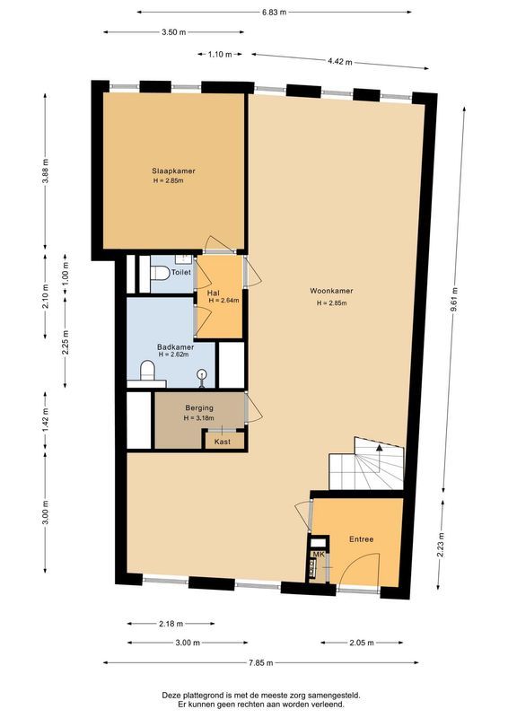 Oude Vest 6 - D5 Floorplan Blur 0