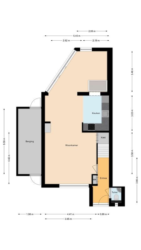 Dassenburcht 8 Floorplan Blur 0