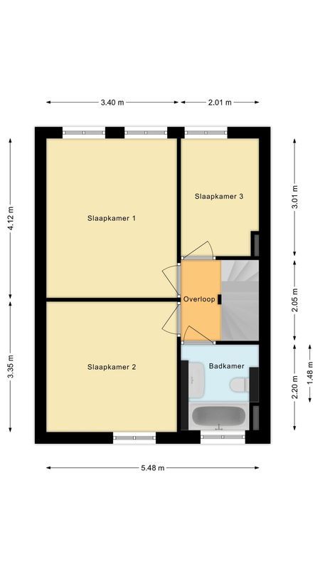 Dassenburcht 8 Floorplan Blur 1
