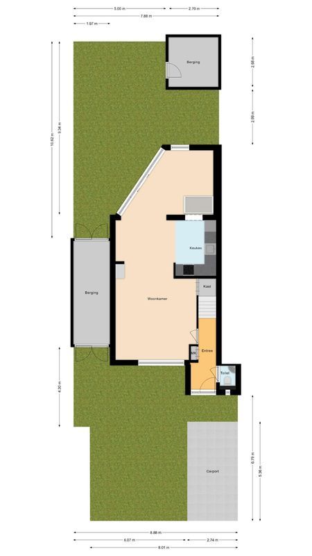 Dassenburcht 8 Floorplan Blur 2