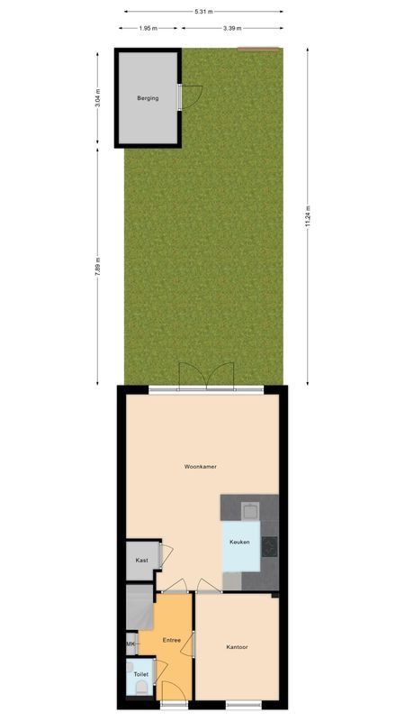 Vlielandstraat 10 Floorplan Blur 4