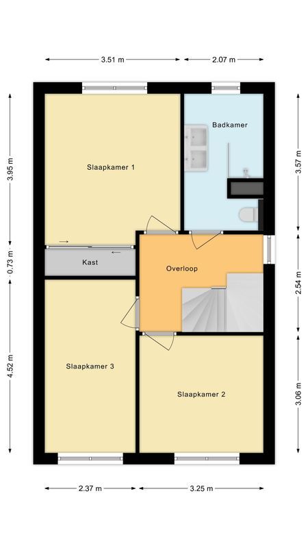 Sjean Vermeulenstraat 3 Floorplan Blur 1