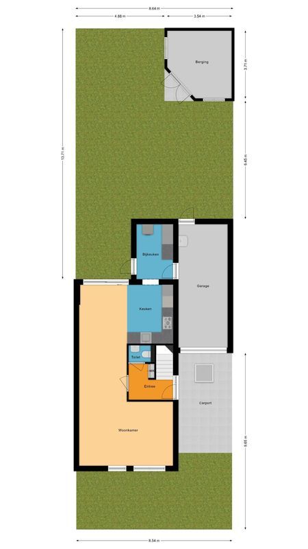 Kamilletuin 14 Floorplan Blur 0