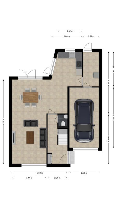 Milheezestraat 48 Floorplan Blur 0