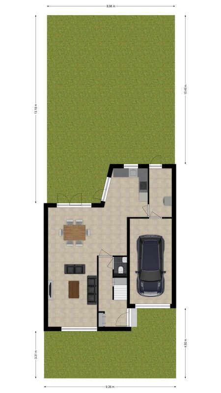 Milheezestraat 48 Floorplan Blur 2