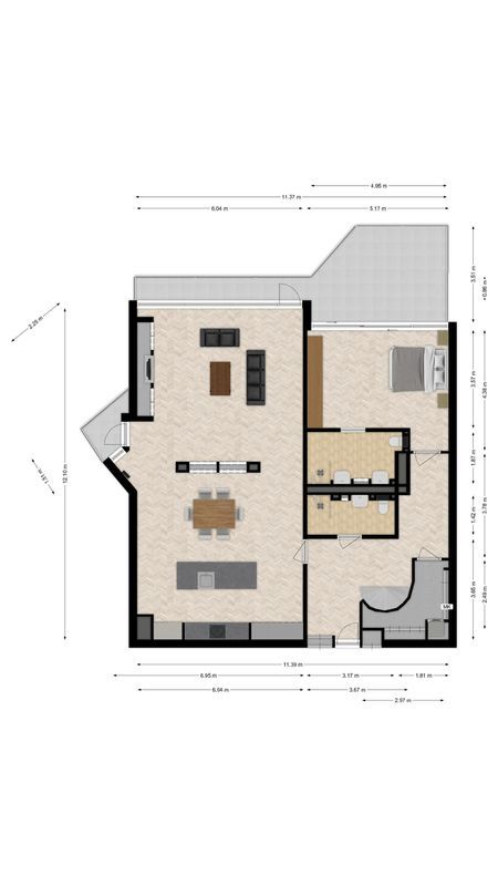 Professor Cobbenhagenlaan 756 Floorplan Blur 1
