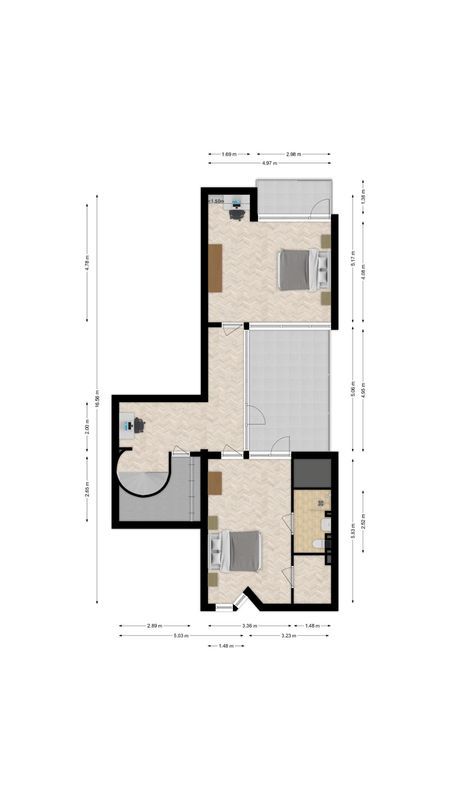 Professor Cobbenhagenlaan 756 Floorplan Blur 3